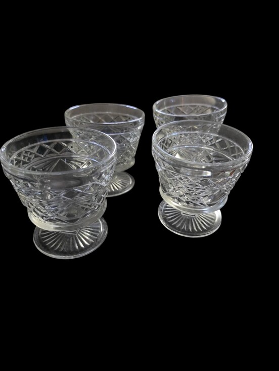 Other - 4 Vintage Hazel Atlas "Big Top" peanut butter sherbet glasses from the 1950s. 